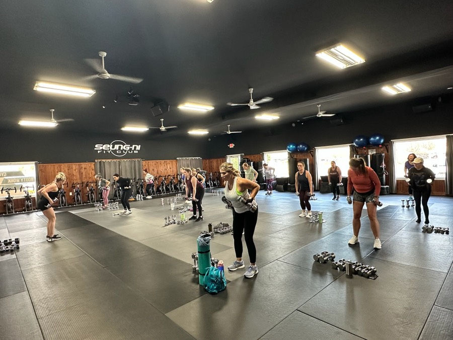 A Body Sculpt class at Seung-ni Fit Club Midland