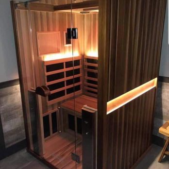 The infrared sauna at Seung-ni Fit Club Midland
